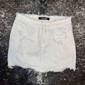 Express size 4 Jean Skirt